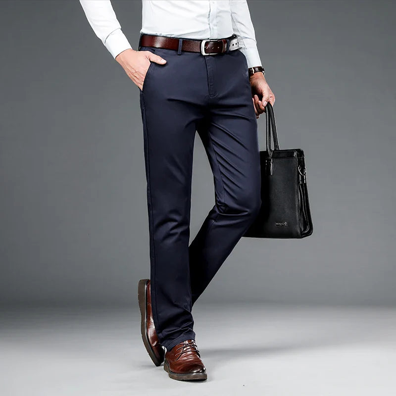 Classic Slim-Fit Trousers | Office-Ready Comfort
