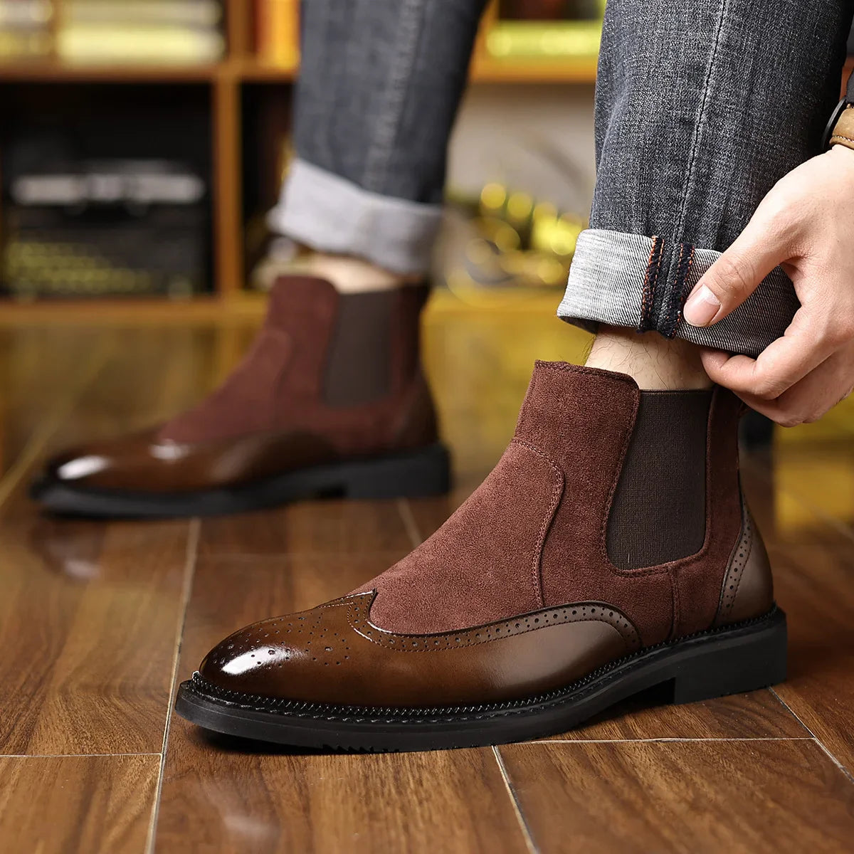 Mercer Chelsea Brogues