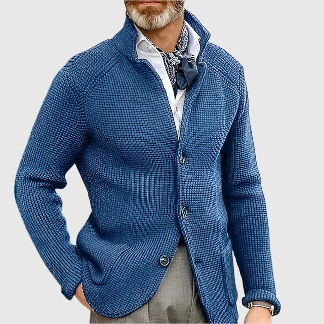 Benjamin™ Slim-Fit Merino Cardigan | Modern Elegance, Everyday Ease