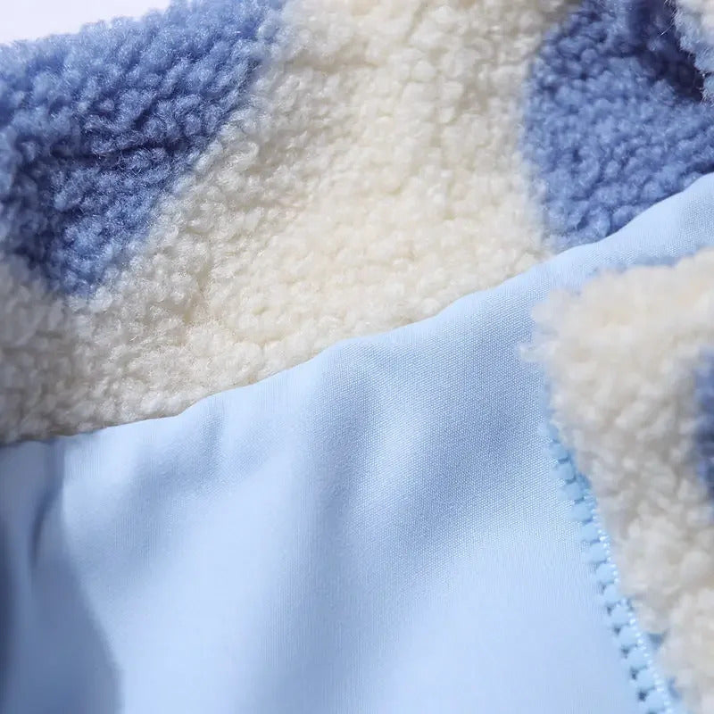 Elena™ Reversible Heart Jacket | Elegant Comfort & Two-in-One Style