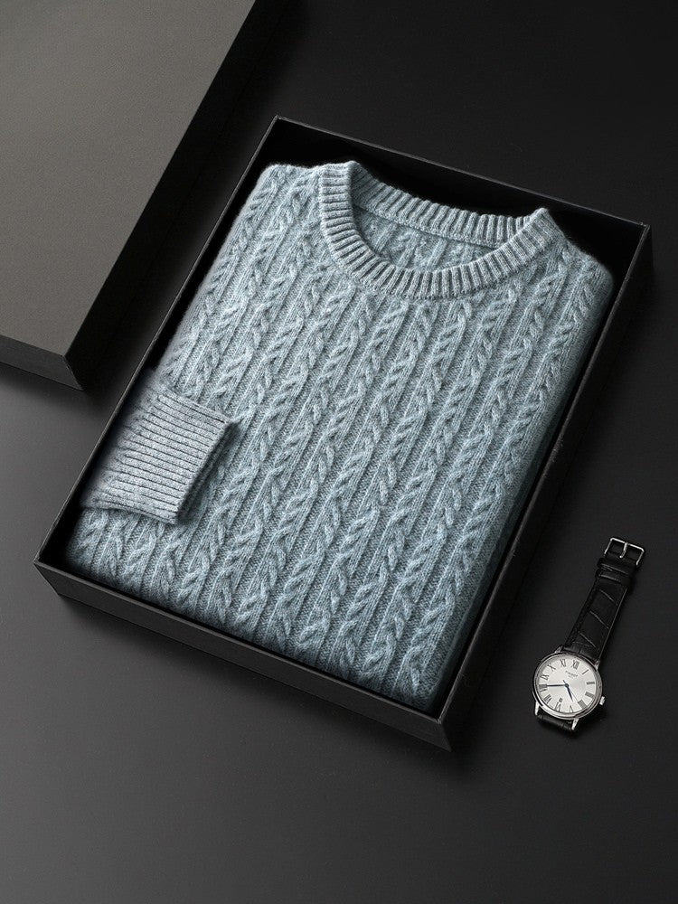 Signature Merino Wool Cable Knit | Premium Comfort & Timeless Style