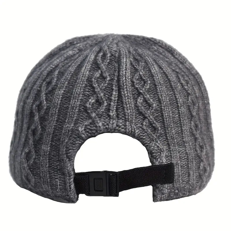Knitted Baseball Cap | Casual Everyday Comfort