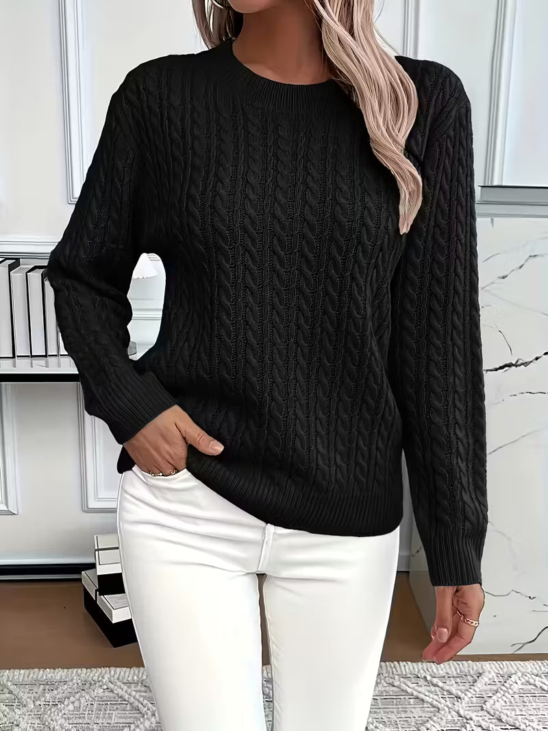 Rose Relaxed Fit Ravae Sweater | Effortless Elegance for Every Day