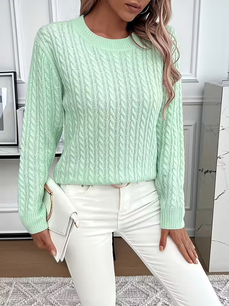 Rose Relaxed Fit Ravae Sweater | Effortless Elegance for Every Day