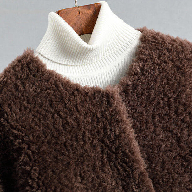 Amelia Shearling Coat | Wrap Yourself in Timeless Luxury