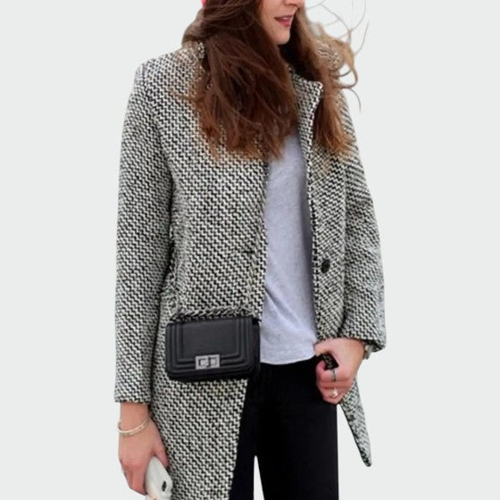 Olivia™ Long Elegant Coat | Timeless Tailoring with Modern Comfort