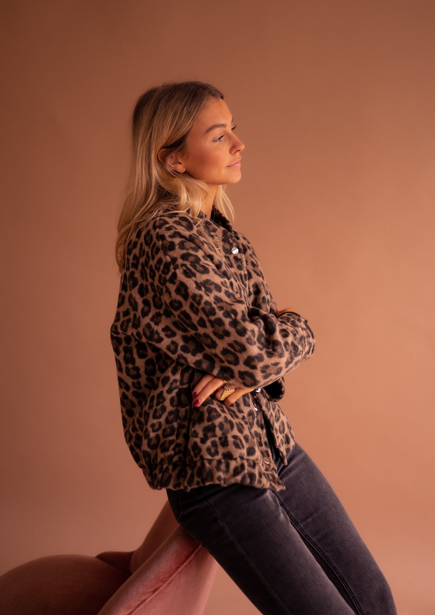 Lightweight Leopard-Print Jacket | Bold Everyday Elegance