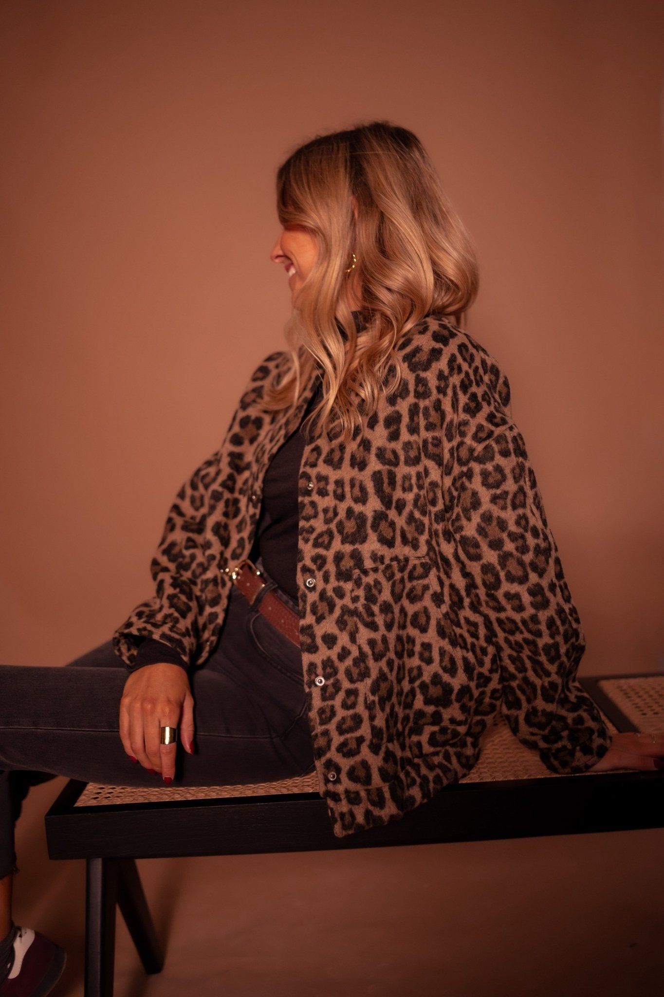 Lightweight Leopard-Print Jacket | Bold Everyday Elegance