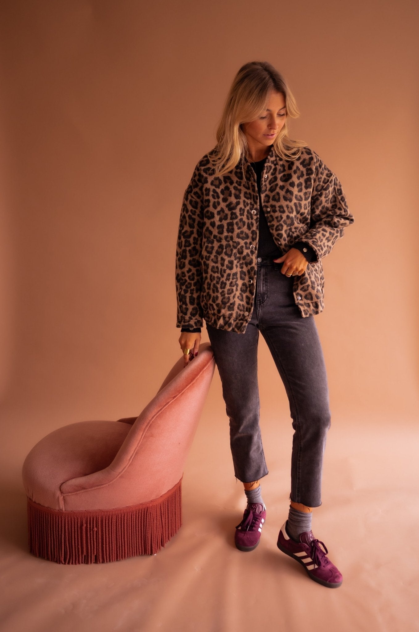 Lightweight Leopard-Print Jacket | Bold Everyday Elegance